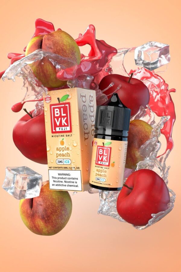 BLVK FUJI 蘋果水蜜桃冰
