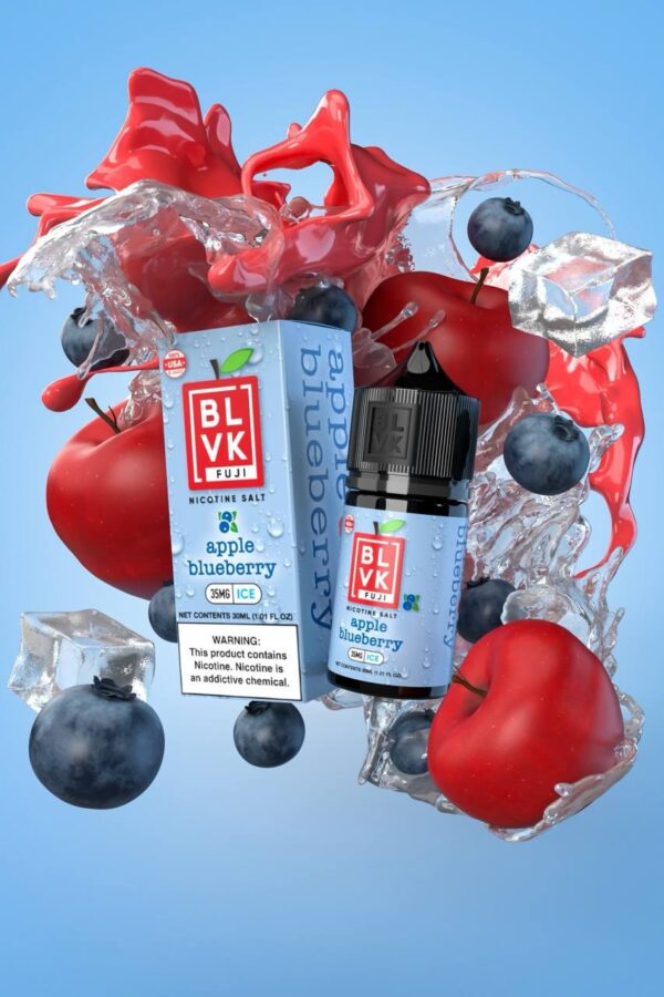 BLVK FUJI 蘋果藍莓冰 電子煙 煙油