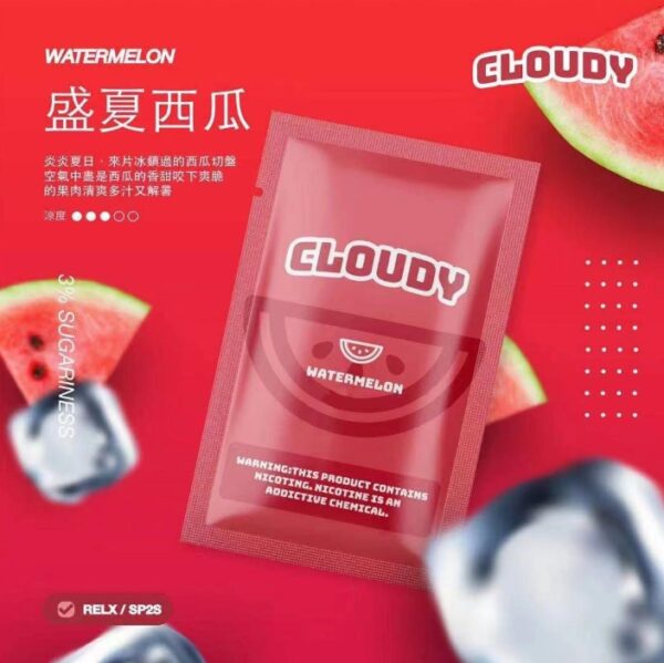 CLOUDY 盛夏西瓜 口味煙彈