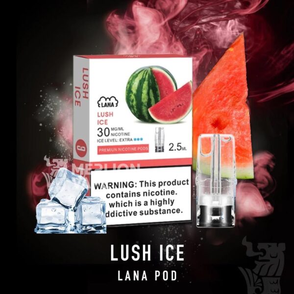 LANA 拋棄式煙彈 金裝版 西瓜口味