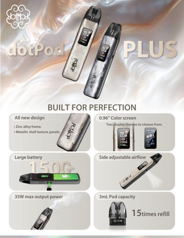 Dotpod Plus 小煙主機整體外觀展示圖
