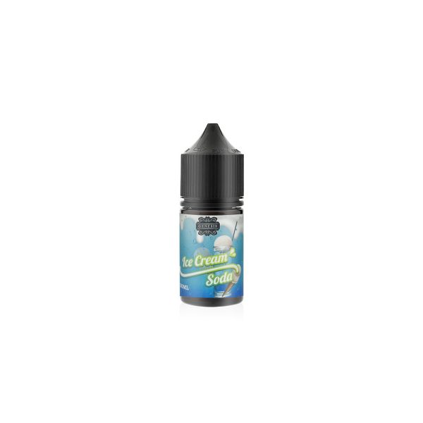 GENESIS 創世紀冰淇淋蘇打煙油瓶，藍白色瓶身融合香草冰淇淋與氣泡飲設計，勾起童年回憶的夏日風味。