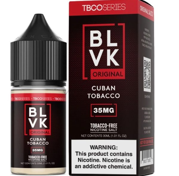 BLVK 古巴雪茄 35MG 再現真實雪茄氣息，煙燻木質調與醇厚煙草感完美還原，極適合紙菸轉換與老饕愛好者。