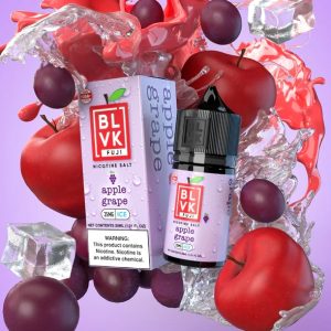 BLVK 蘋果葡萄冰煙油瓶身、獨角獸 FUJI 系列果味煙油